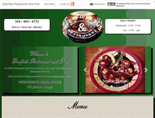 Tablet Screenshot of deerfieldrestaurant.com